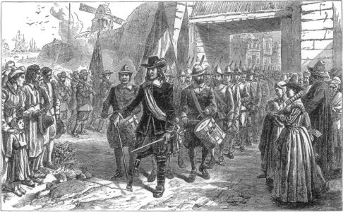 Stuyvesant Leaving Fort Amsterdam