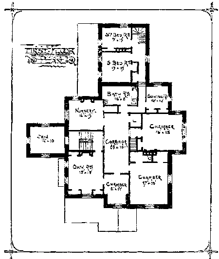 FIRST FLOOR OF AUNT MELVILLE'S AMBITION.