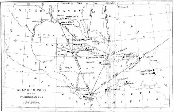 THE GULF OF MEXICO AND THE CARIBBEAN SEA