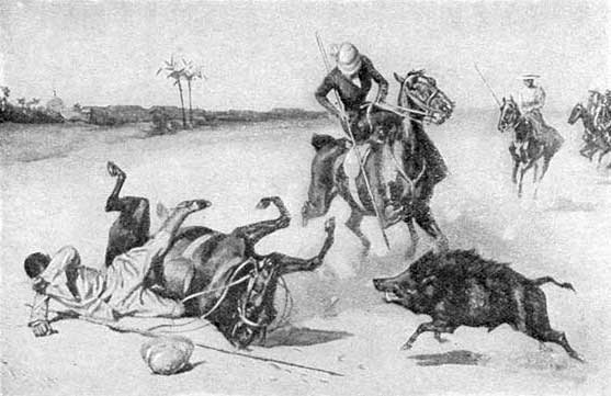 The boar hunt.