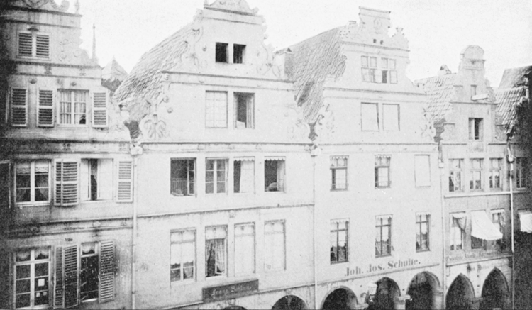 OLD HOUSES AT MNSTER.