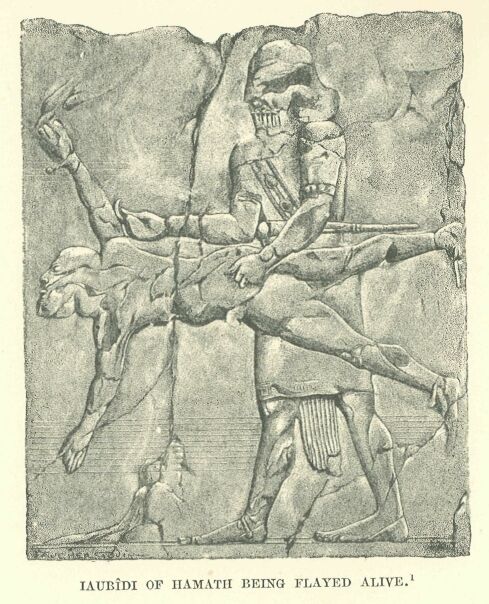 356.jpg Iaubdi of Hamath Being Flayed Alive. 