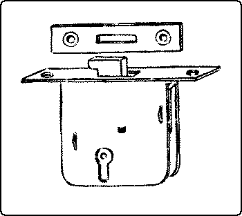 Fig. 237. Mortise-lock, for Box.