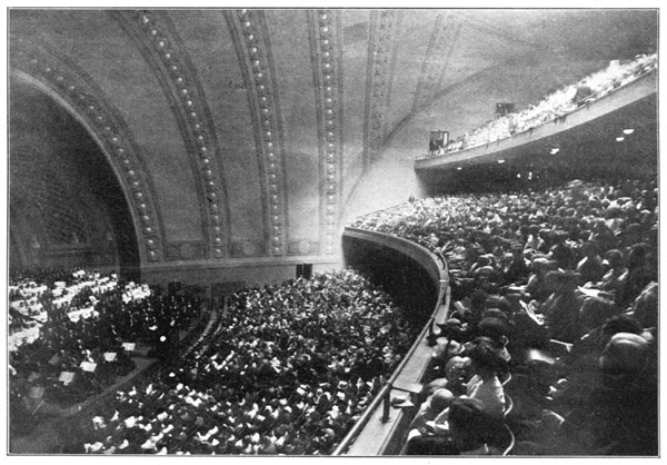 The Interior of Hill Auditorium