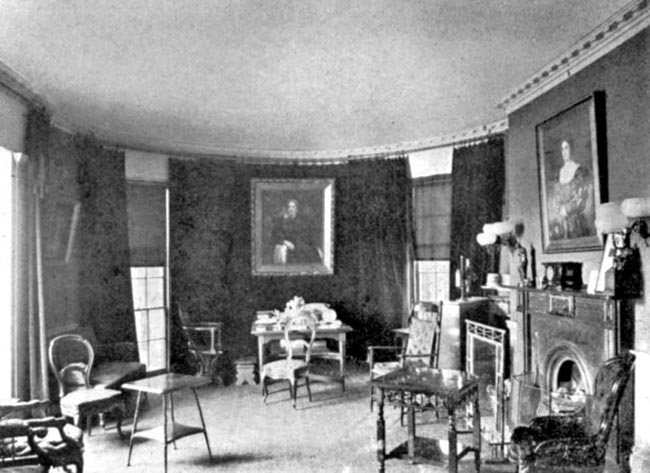 OVAL PARLOUR, FAY HOUSE, CAMBRIDGE, MASS.