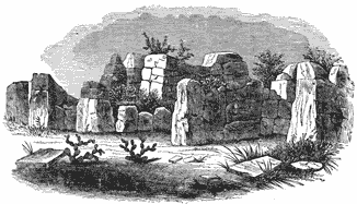 View of ruins