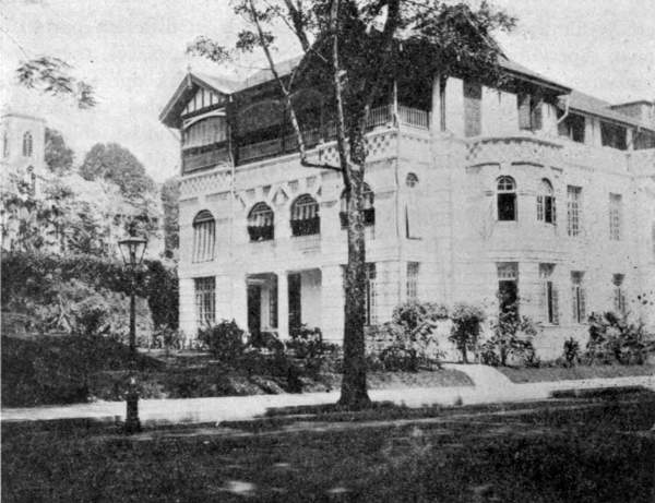 Y. M. C. A. BUILDING. Methodist Church in left
background.