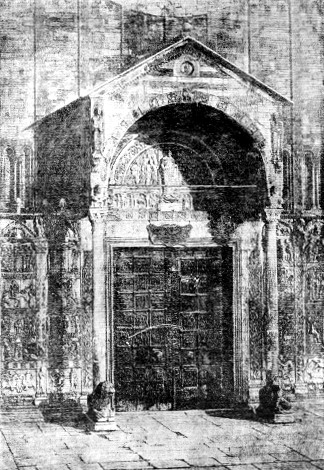 Plate I.—Porch of San Zenone. Verona.