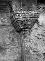 S. Mary Pammakaristos. Column flanking the east window of The Apse of the Parecclesion.