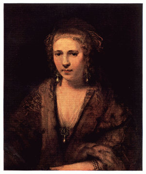 PLATE XXVI.—REMBRANDT

PORTRAIT OF HENDRICKJE STOFFELS

Louvre, Paris