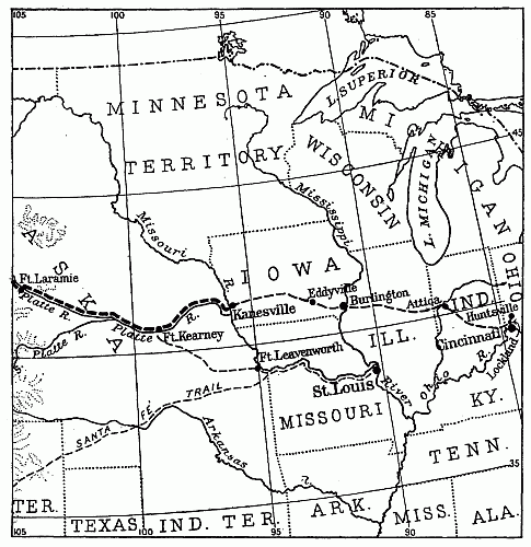 Second Main Trail map