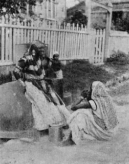 COOLIE WOMEN, BRITISH GUIANA.