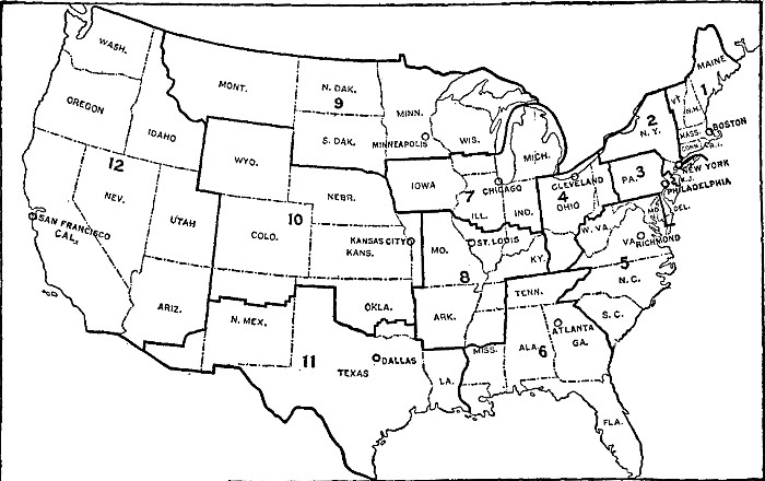 THE FEDERAL RESERVE DISTRICTS