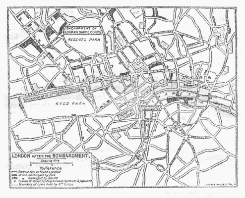 LONDON AFTER THE BOMBARDMENT.