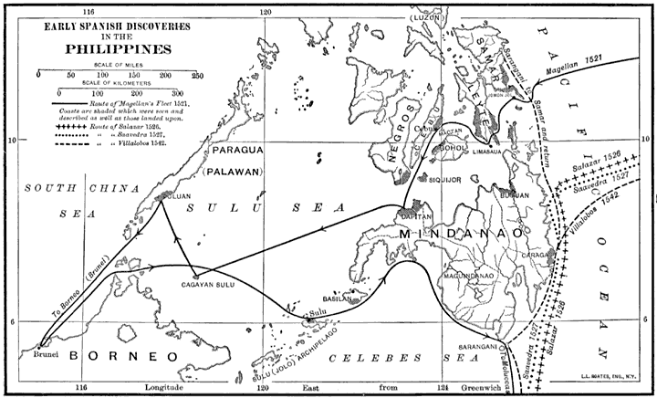 Early Spanish Discoveries in the Philippines