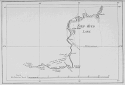 MAP OF YATH-KYED LAKE AND PART OF KAZAN RIVER
By J. B. Tyrrell, 1894