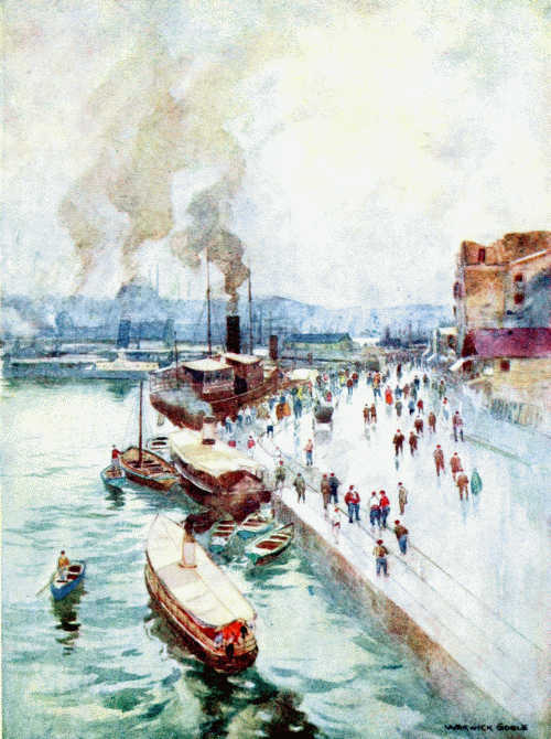 THE QUAY IN GALATA