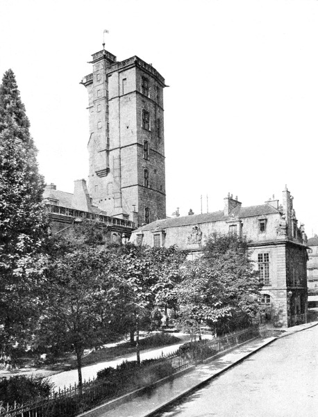 The Tower of State, Palace of the Dukes of Bourgogne, at Dijon.