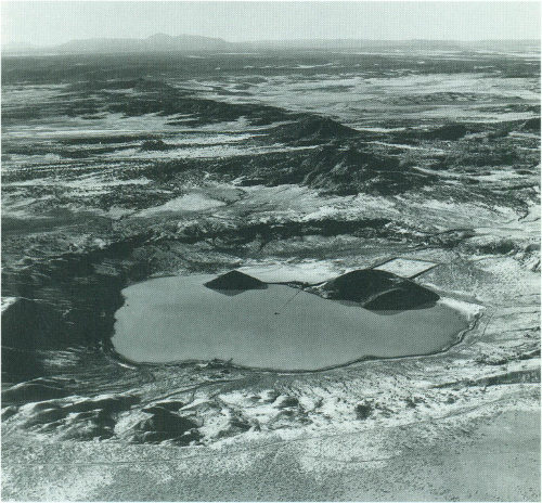 Zuni Salt Lake Maar, Catron County, New Mexico.