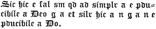 
Sic hic e fal sm qd ad simplr a e pducible a Deo g a et silr hic a
n g a n e pducible a Do.