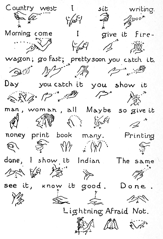 sign language