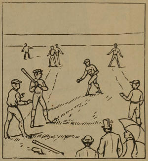 A baseball game