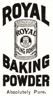 ROYAL BAKING POWDER