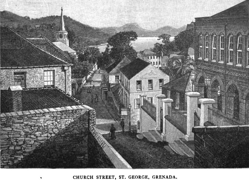 Church Street, St. George, Grenada. 