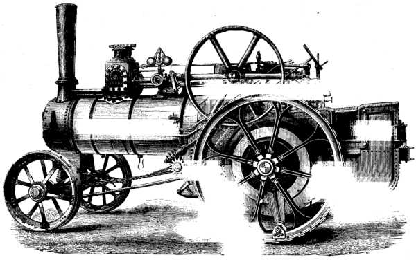 FIG 1. IMPROVED SPRING TRACTION ENGINE.