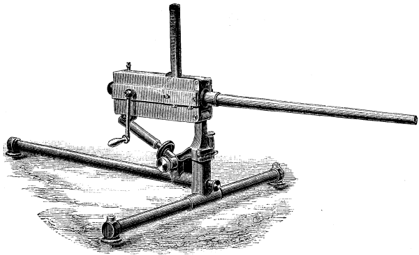 FIG. 1.--SINGLE BARREL GARDNER MACHINE GUN.